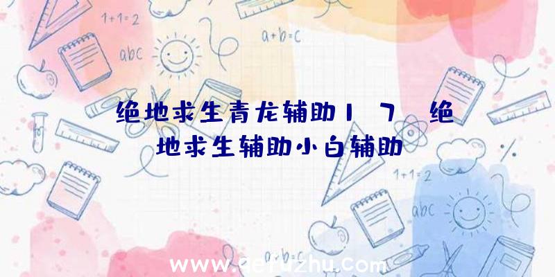 「绝地求生青龙辅助1.7」|绝地求生辅助小白辅助